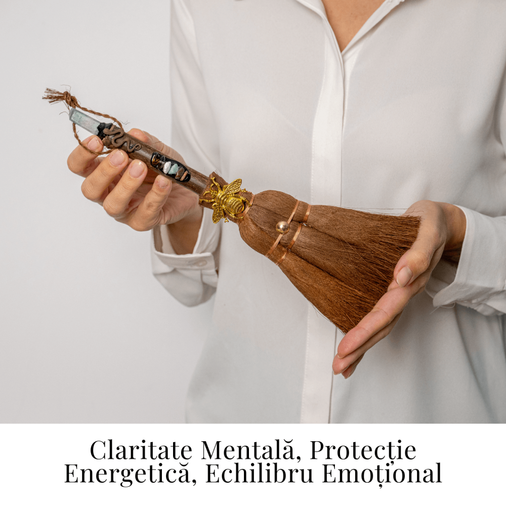 Maturica Energetica cu Fluorit si Pietre Chakre – Claritate, Liniște si Purificare Spirituala [2]