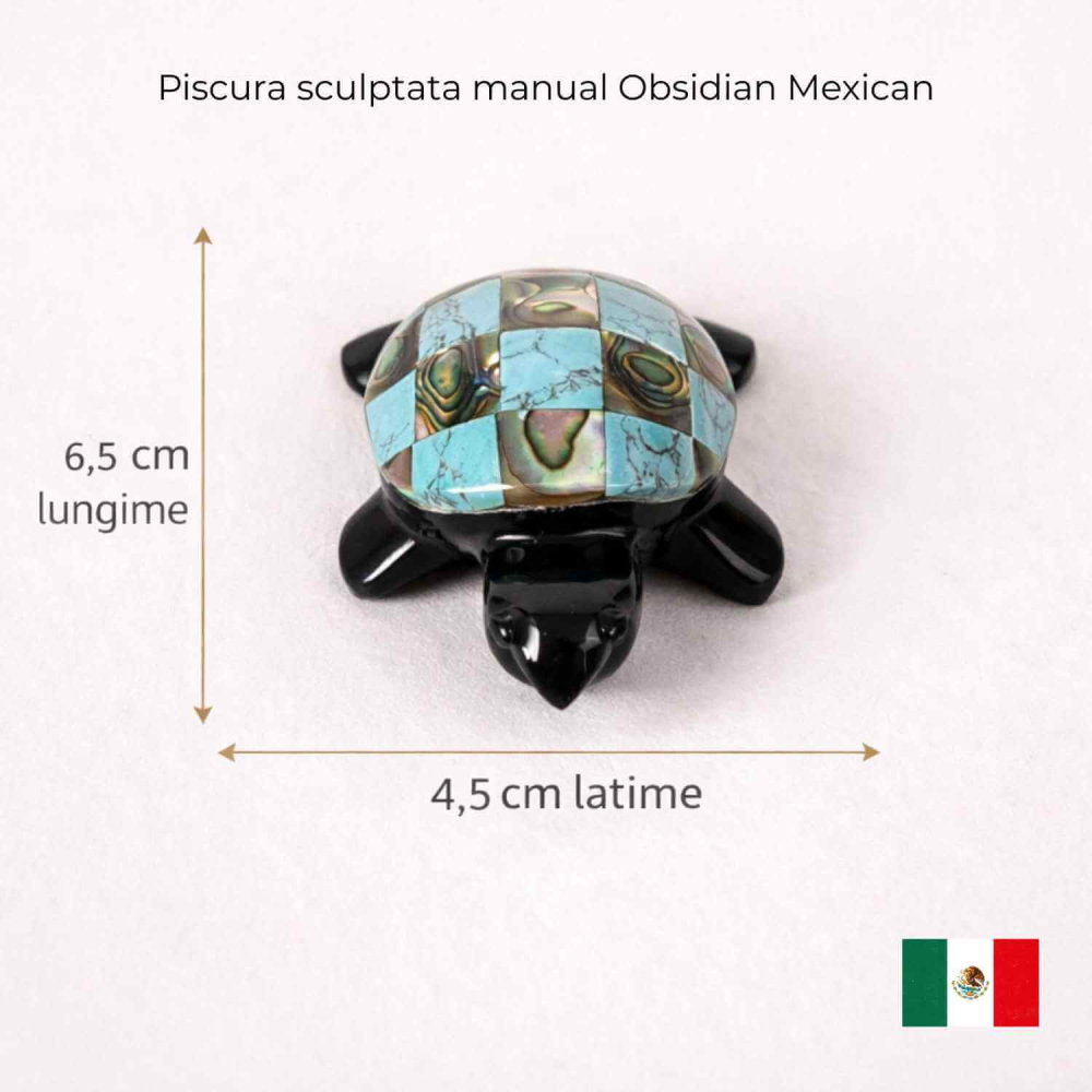 Broscuta Feng Shui din Obsidian Negru Mexican – simbol al prosperitatii si protectiei [5]