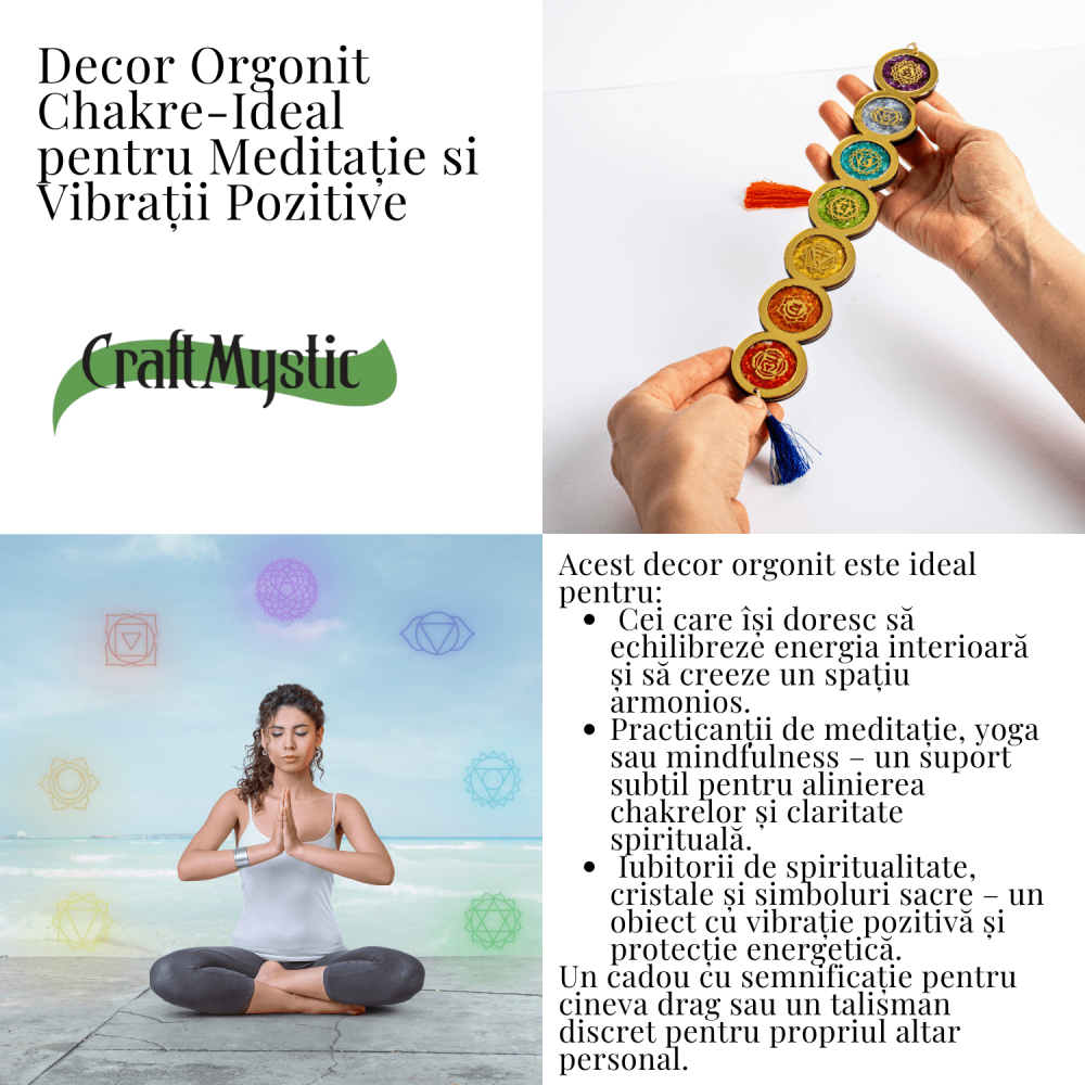 Decor orgonit chakre – Ideal pentru meditatie si vibratii pozitive [6]