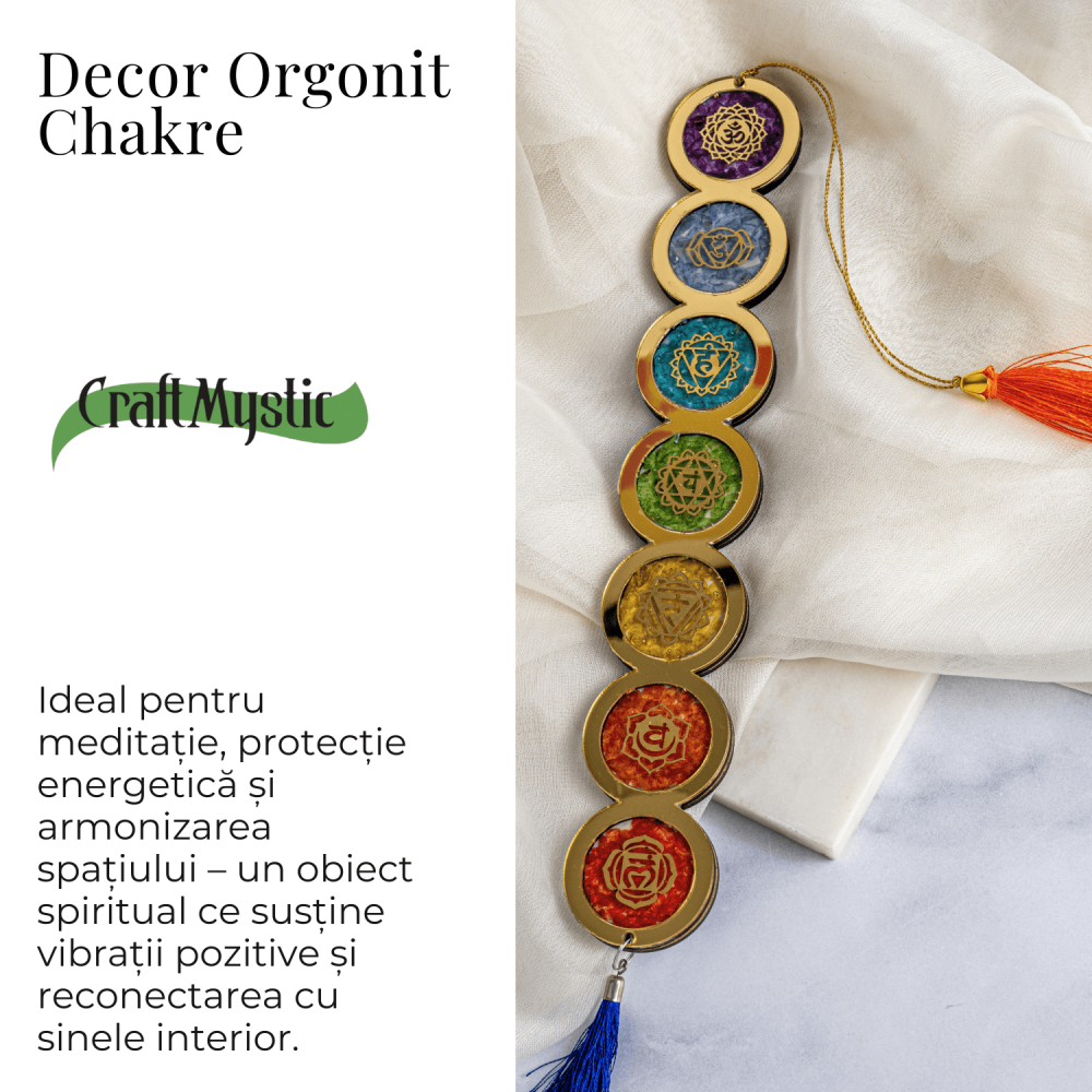 Decor orgonit chakre – Ideal pentru meditatie si vibratii pozitive [4]
