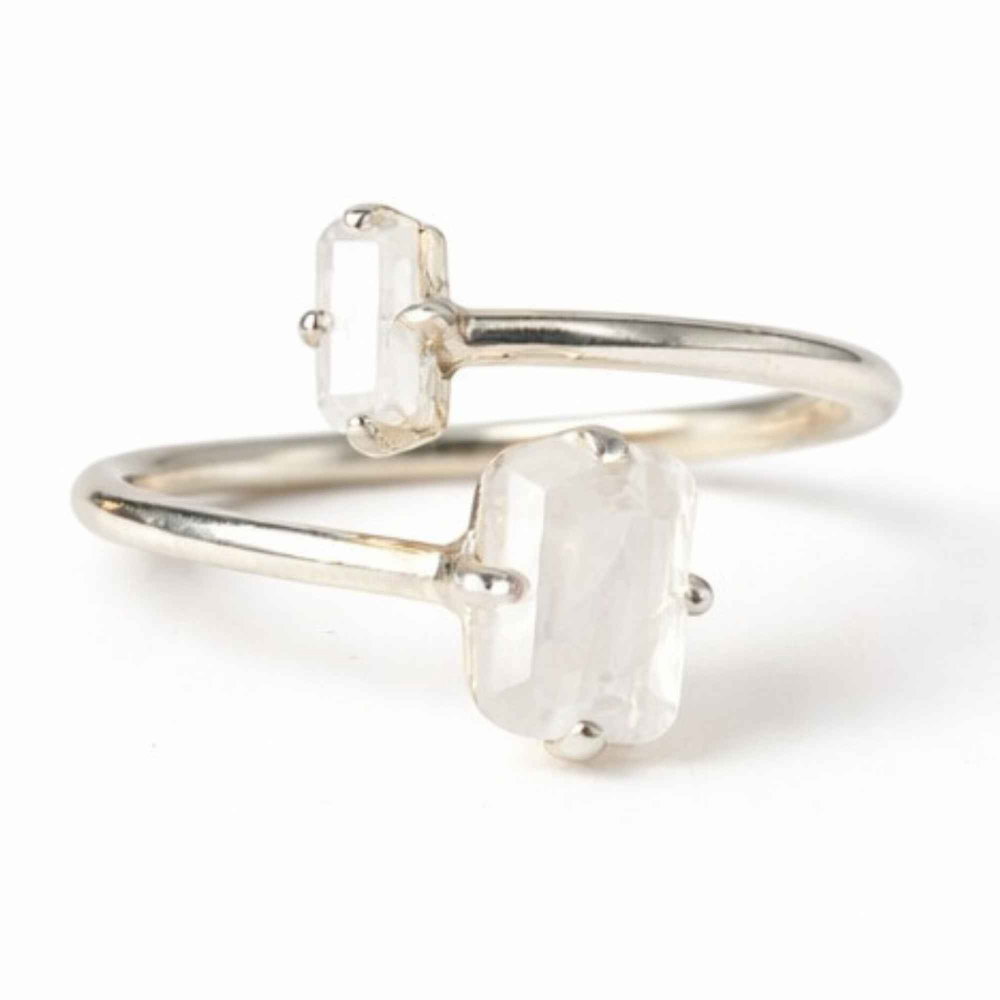 Inel argint 925 cu piatra lunii dubla dreptunghiulara – intuitie si echilibru [1]