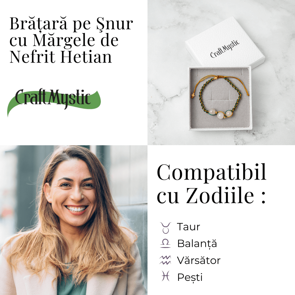 Noroc si Echilibru – Bratara Impletita din Jad Hetian Natural [5]
