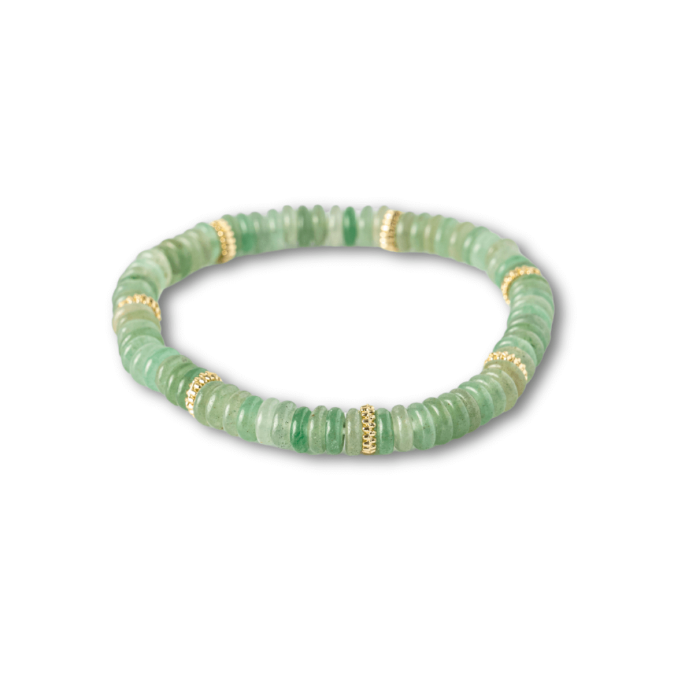 Noroc si Abundenta – Bratara din Aventurin Verde Natural [9]