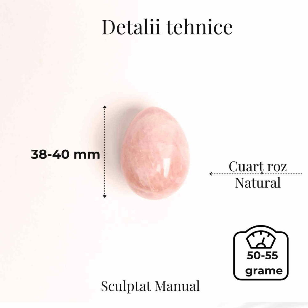 Ou din Cuart Roz Natural - Pacea si Armonia in Palma Ta [12]