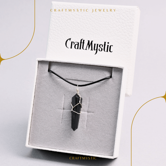 Colier Ajustabil cu Pandantiv Hexagonal din Shungit Natural, 35mm [8]