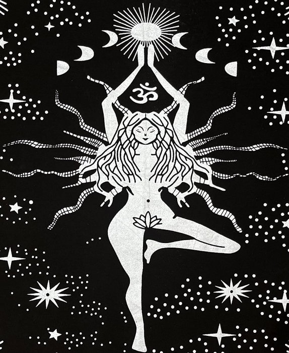 Panza Sacra pentru altar magic - Design 5 Moon Phases - Vrajitorie Tarot Wiccani Spiritualitate - Copie - Copie - Copie [4]