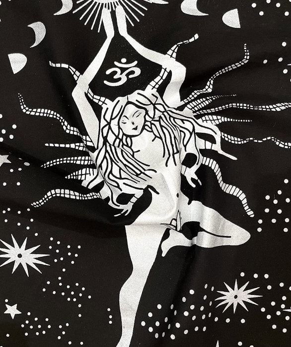 Panza Sacra pentru altar magic - Design 5 Moon Phases - Vrajitorie Tarot Wiccani Spiritualitate - Copie - Copie - Copie [3]