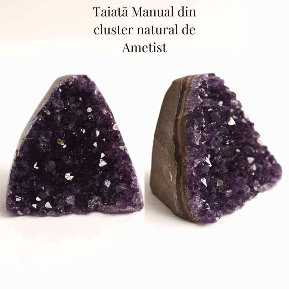 Geoda de ametist natural, taiata manual – Protectie si echilibru [18]
