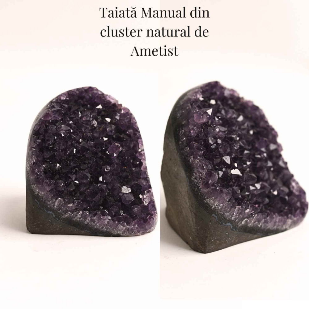 Geoda de ametist natural, taiata manual – Protectie si echilibru [19]