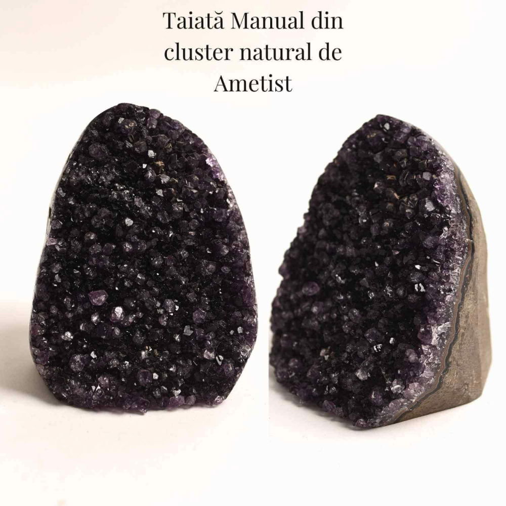 Geoda de ametist natural, taiata manual – Protectie si echilibru [14]