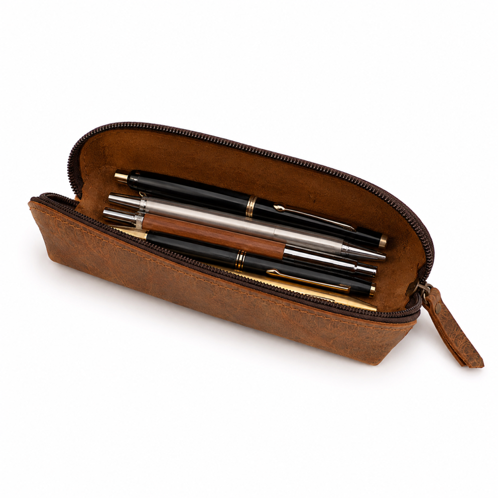 Penar din Piele Naturala Dreptunghiular – Organizare Elegantă si Durabilitate Zilnica [6]