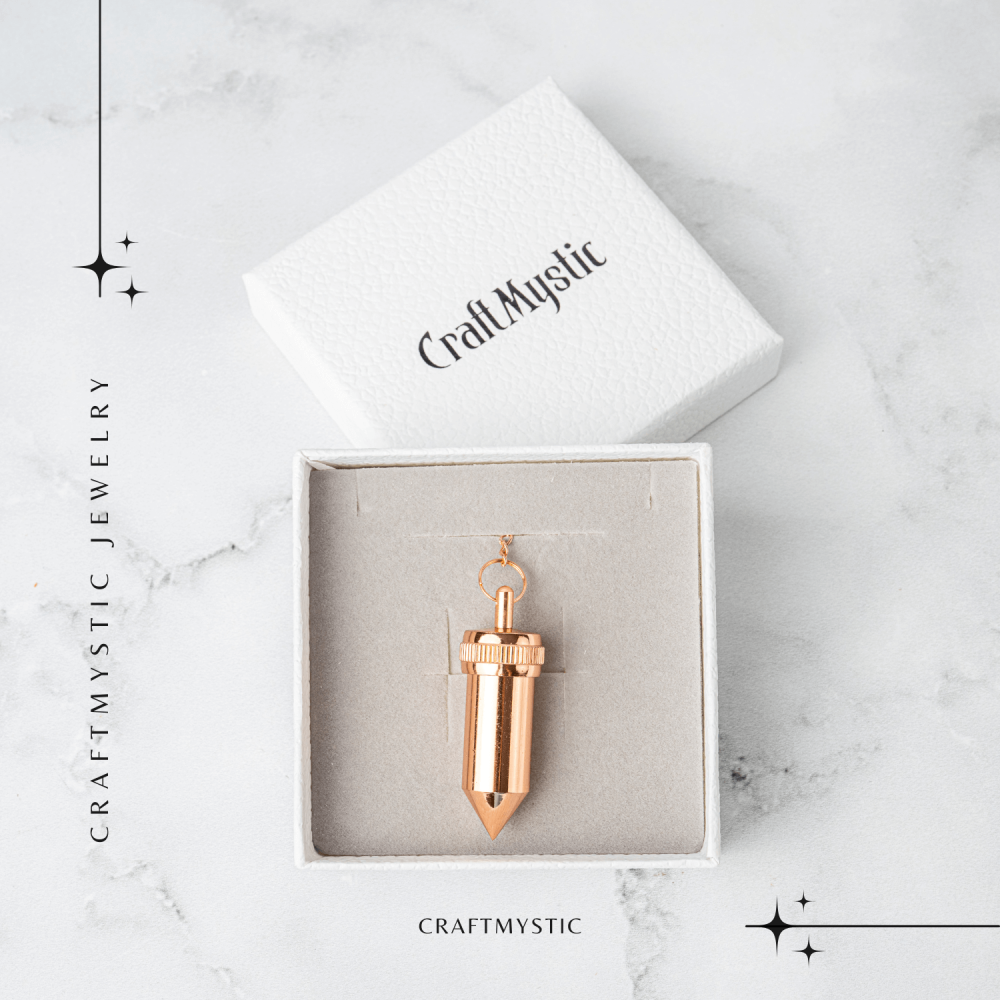 Pendul Cupru Hexagonal cu Filet – Protectie si Claritate Energetica [7]