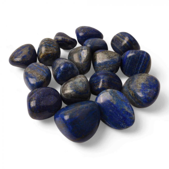 Piatra rulata din Lapis Lazuli Natural - Stimuleaza Creativitatea, 3-4 cm [1]