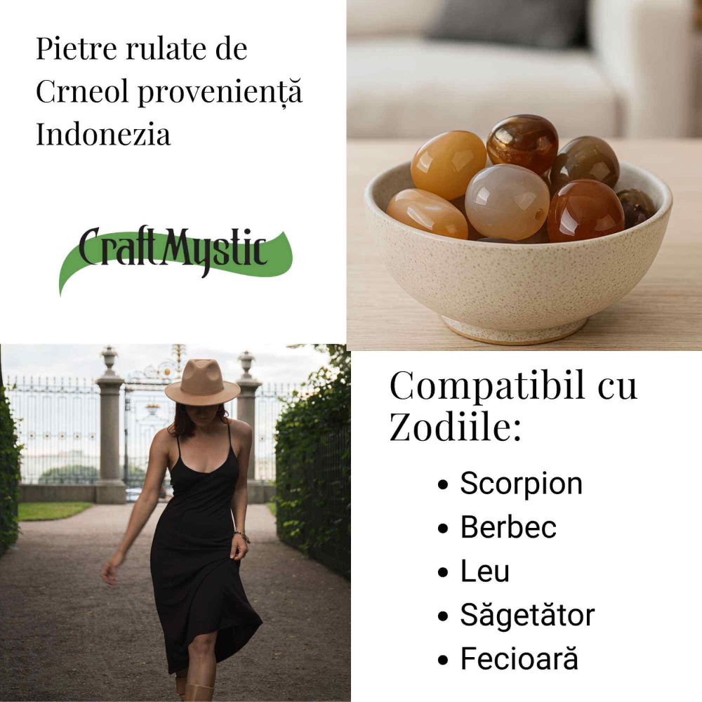 Piatra Naturala Carneol din Indonezia – Energie, Curaj si Transformare Pozitiva [4]
