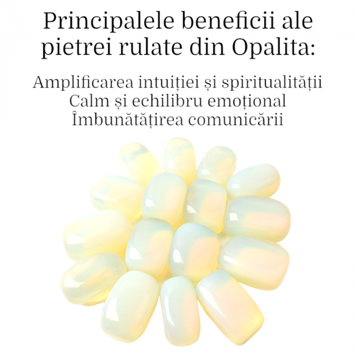 Piatra Opalita Rulata pentru Echilibru și Claritate Mentală [3]