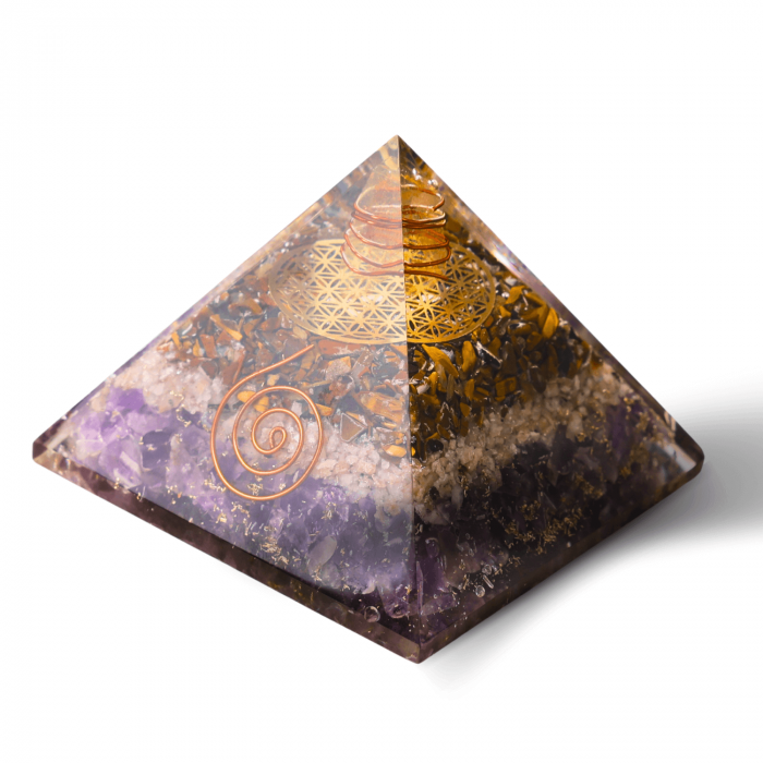Piramida Orgonica pentru Protectie Energetica, Vindecare si Meditatie - Dimensiune 70-75 mm [9]
