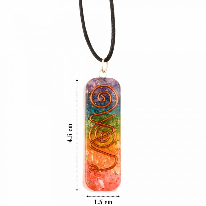 Piramida Orgonica cu 7 chakre - Generator de energie pozitiva, meditatie si echilibru spiritual [6]