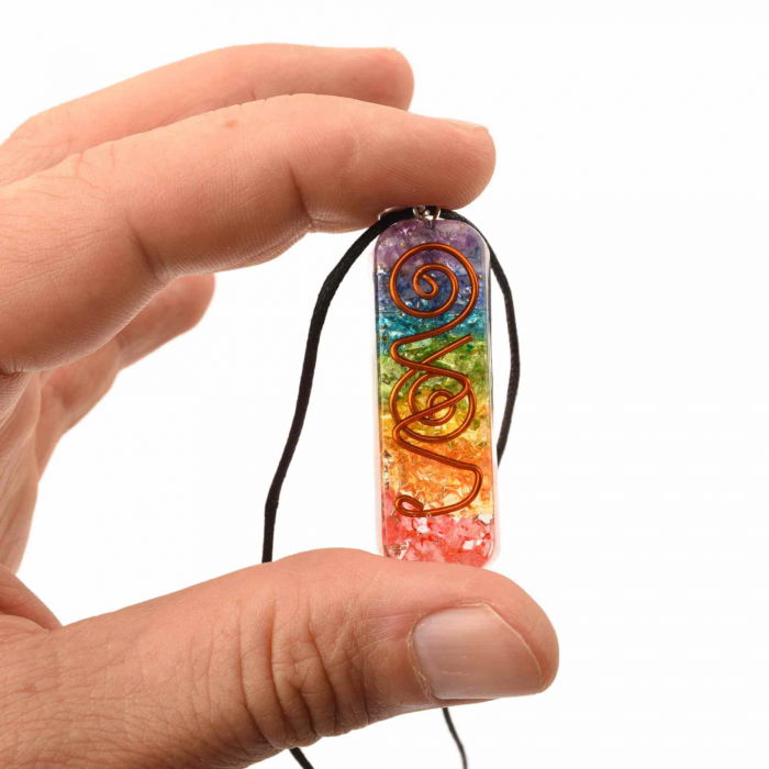 Piramida Orgonica cu 7 chakre - Generator de energie pozitiva, meditatie si echilibru spiritual [7]