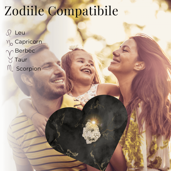 Specimen Pirita Bruta 4-5 cm - Creste Energia si Increderea [7]