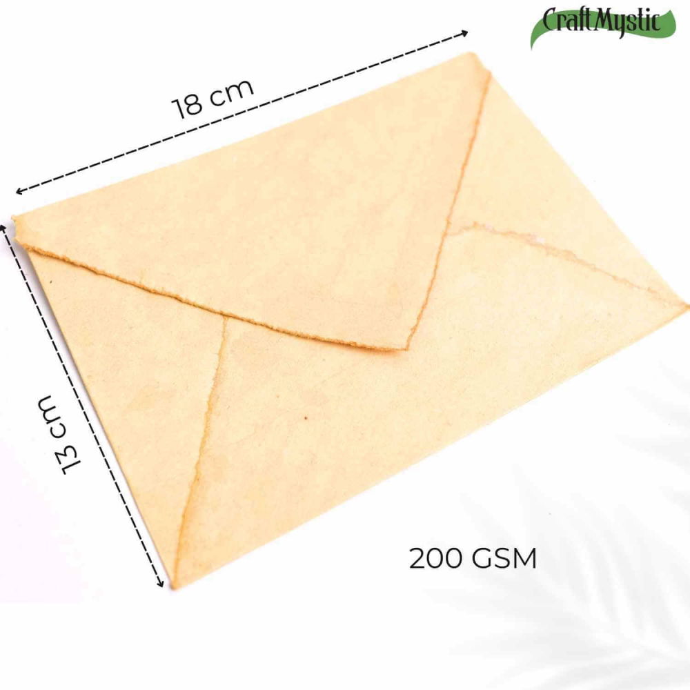 Plic din hartie vintage de bumbac 13x18 cm – Eleganta si rafinament [4]