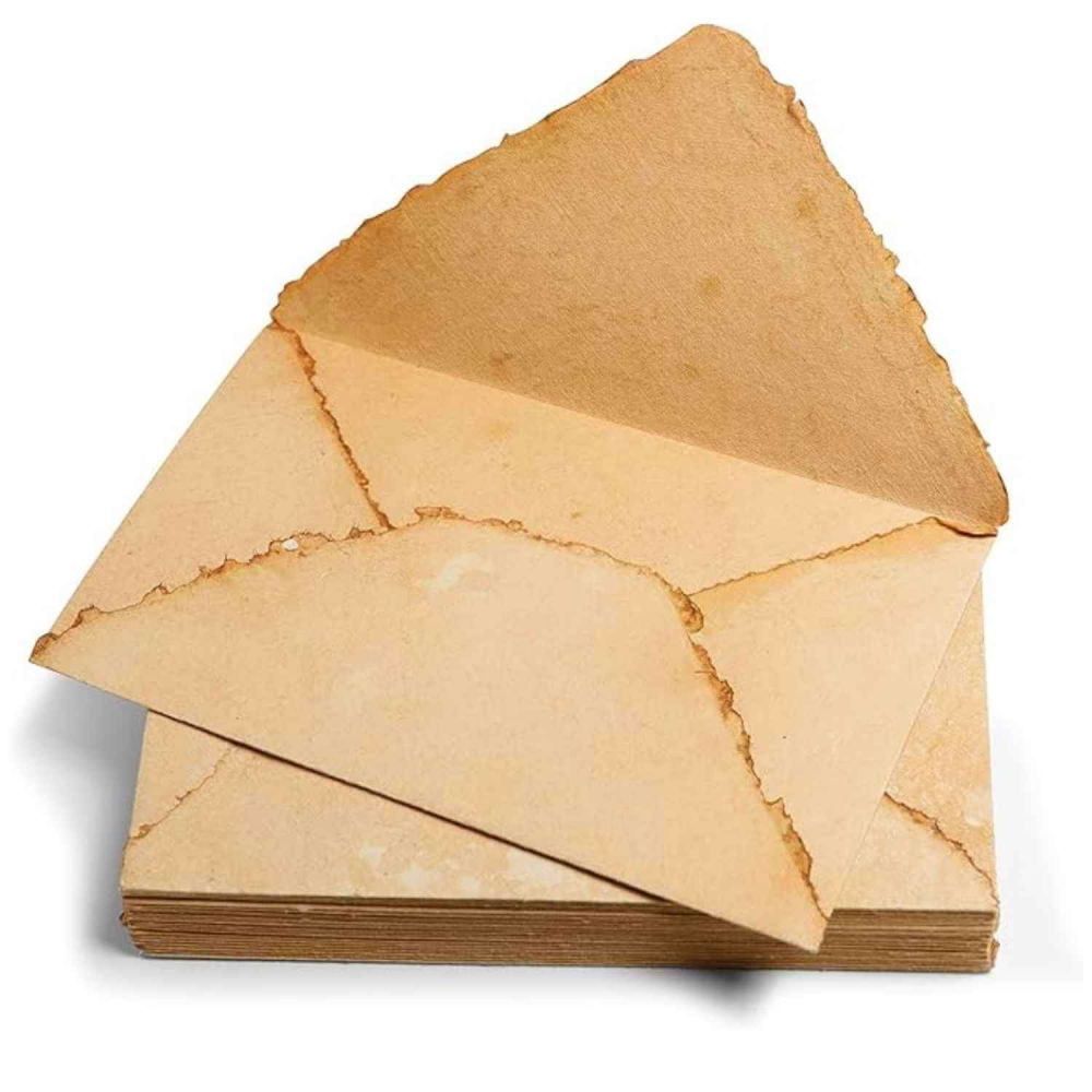 Plic din hartie vintage de bumbac 13x18 cm – Eleganta si rafinament [8]