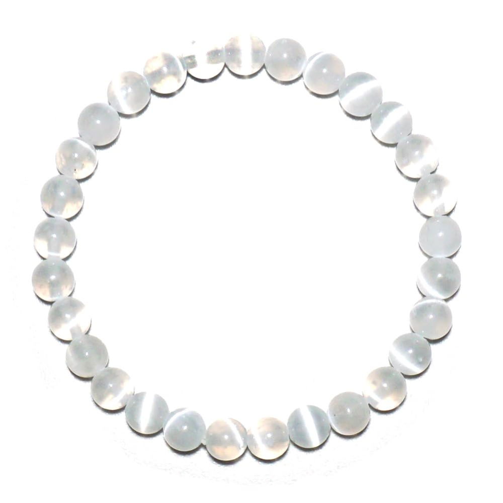 Purificare si Liniste – Bratara din Selenit Natural 6mm [1]