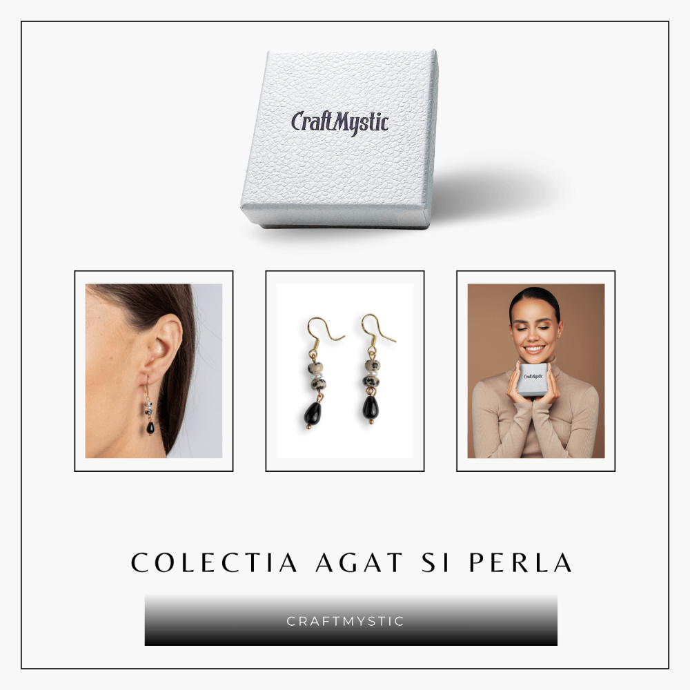 Cercei cu Energie de Echilibru si Protectie – Model in 3 Elemente [8]