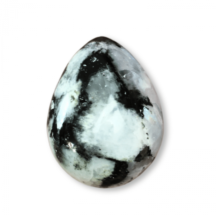 Ou Handmade de 50mm din Piatra Naturală de Piatra Lunii Curcubeu [1]