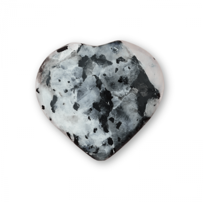Inima Sculptata Manual de 50mm din Piatra Lunii Curcubeu Naturala [1]