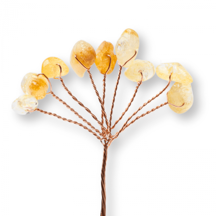 Ramurica DIY din Pietre Naturale Citrin (9 Pietricele) [1]