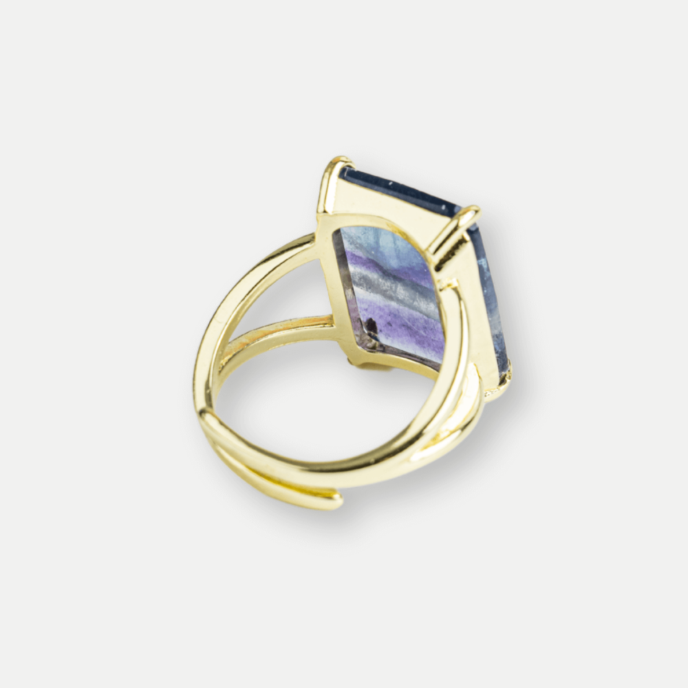 Claritate si Protectie – Inel cu Fluorit Natural si Energie Mentala [9]