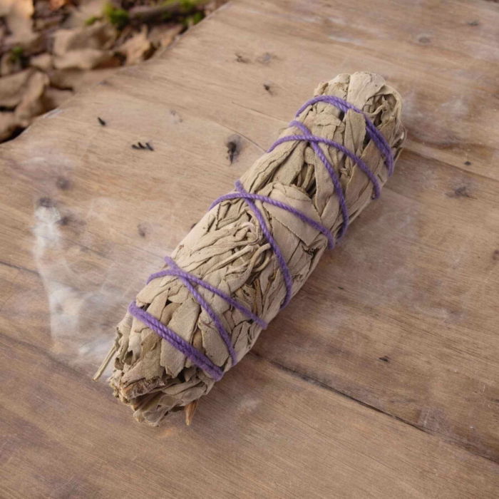 Buchet Salvie Alba California 10-12 cm - Curatare si Purificare Spirituala [4]