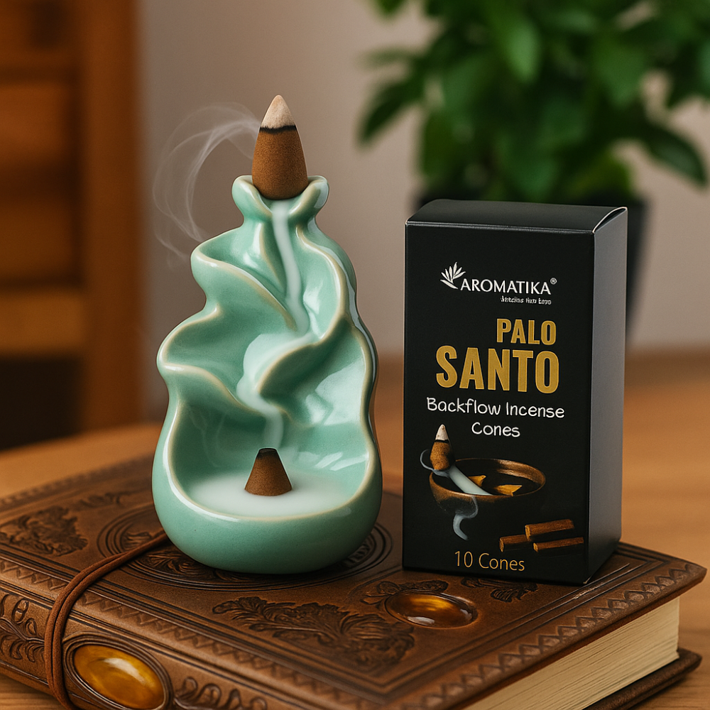 10 Conuri Aromatika Backflow Incense – Palo Santo [2]