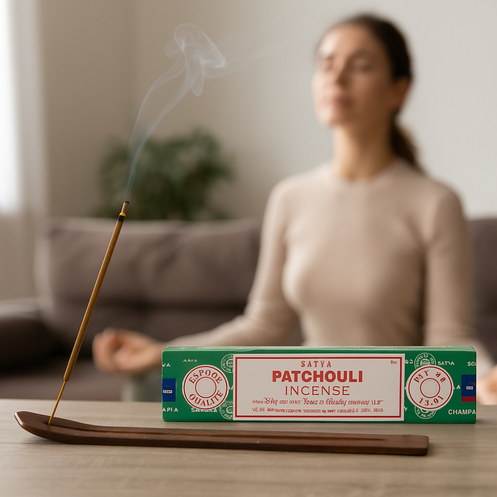 Satya Incense Sticks 15g – Patchouli betisoare parfumate [2]