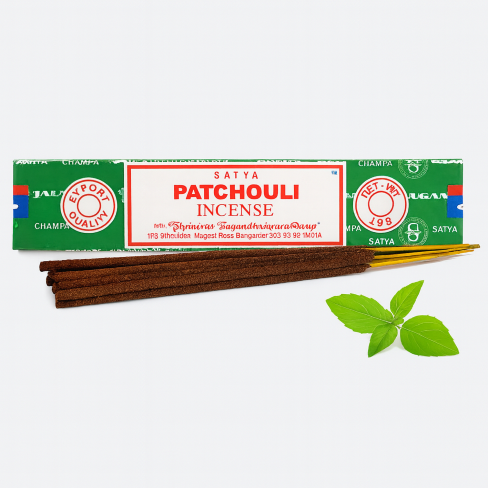 Satya Incense Sticks 15g – Patchouli betisoare parfumate [1]