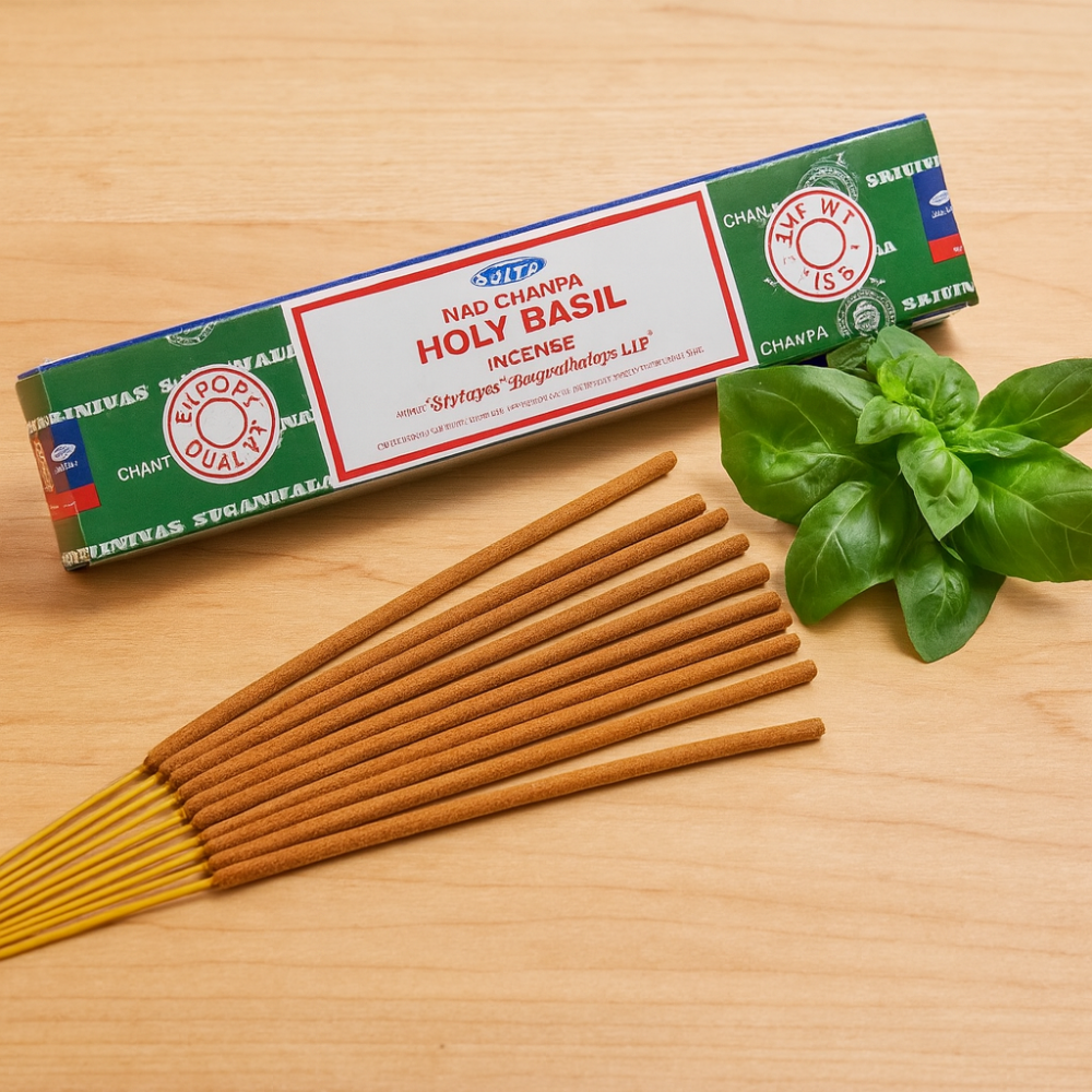 Satya Incense Sticks Holy Basil 15g – betisoare parfumate [3]