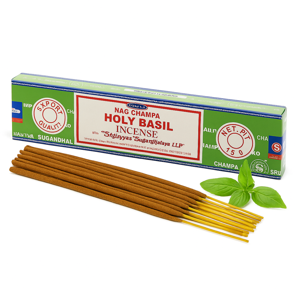 Satya Incense Sticks Holy Basil 15g – betisoare parfumate [1]