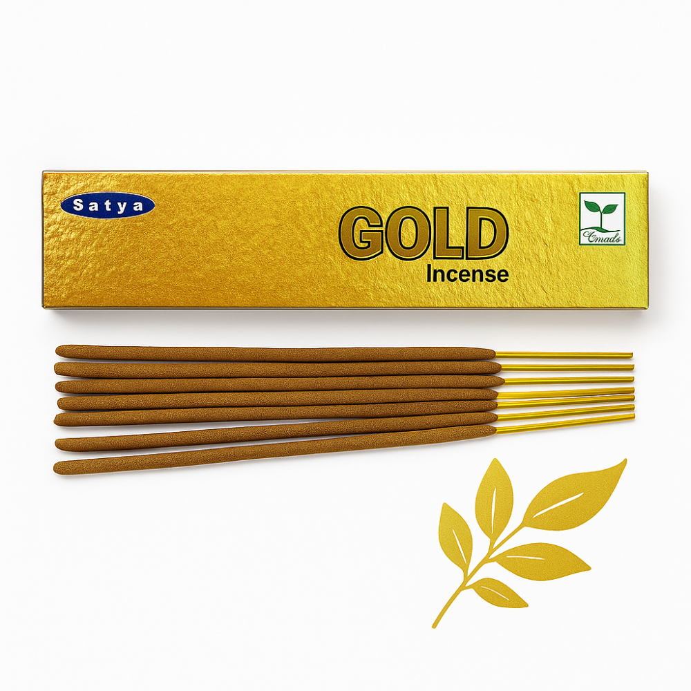 Satya Incense Sticks Gold 15g – betisoare parfumate [1]