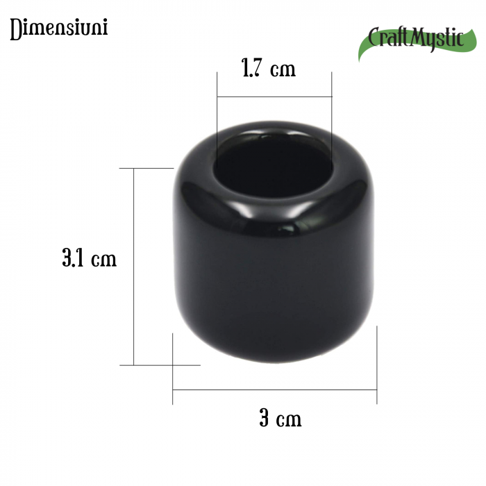 Set de 6 bucati suport ceramica pentru lumanari utilizate pentru ritualuri magice, proiecte DIY, consumabile Wiccan si multe altele [2]