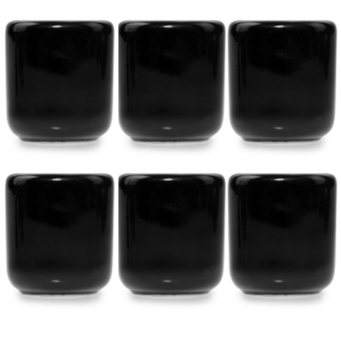 Set de 6 bucati suport ceramica pentru lumanari utilizate pentru ritualuri magice, proiecte DIY, consumabile Wiccan si multe altele [1]