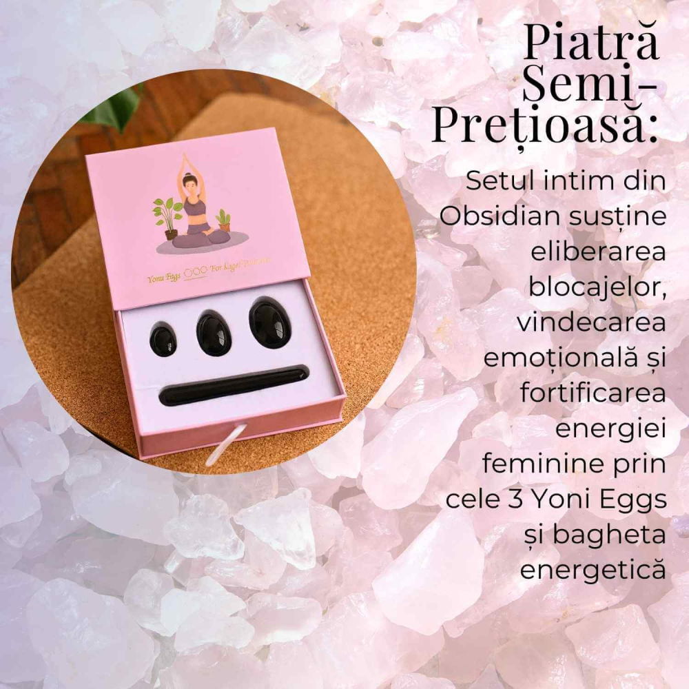 et Cristale Yoni din Obsidian Negru – Vindecare Feminin Sacra si Eliberare Energetica [4]