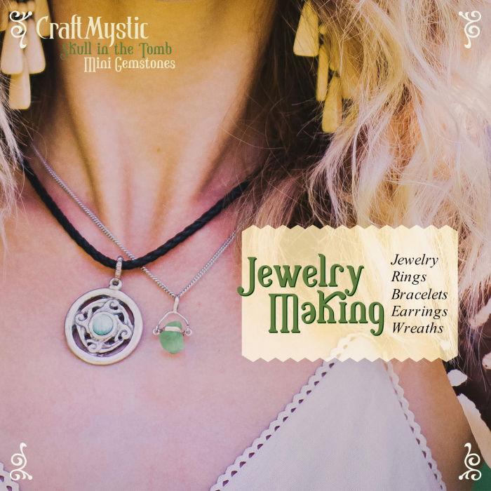 Set 14 Mini Cristale Naturale in sticlute cu forma de craniu – Un cadou perfect pentru incepatori in magie si vindecare spirituala -  Cristale si pietre chakra Wiccan [8]