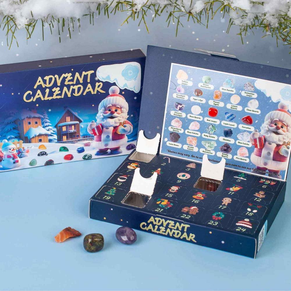 Calendar Advent cu Pietre Naturale – Bucurie si Magie de Craciun [2]