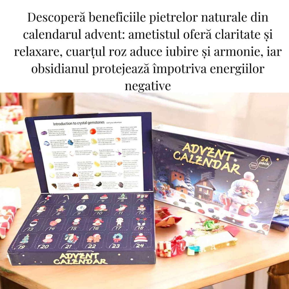 Calendar Advent cu Pietre Naturale – Bucurie si Magie de Craciun [7]