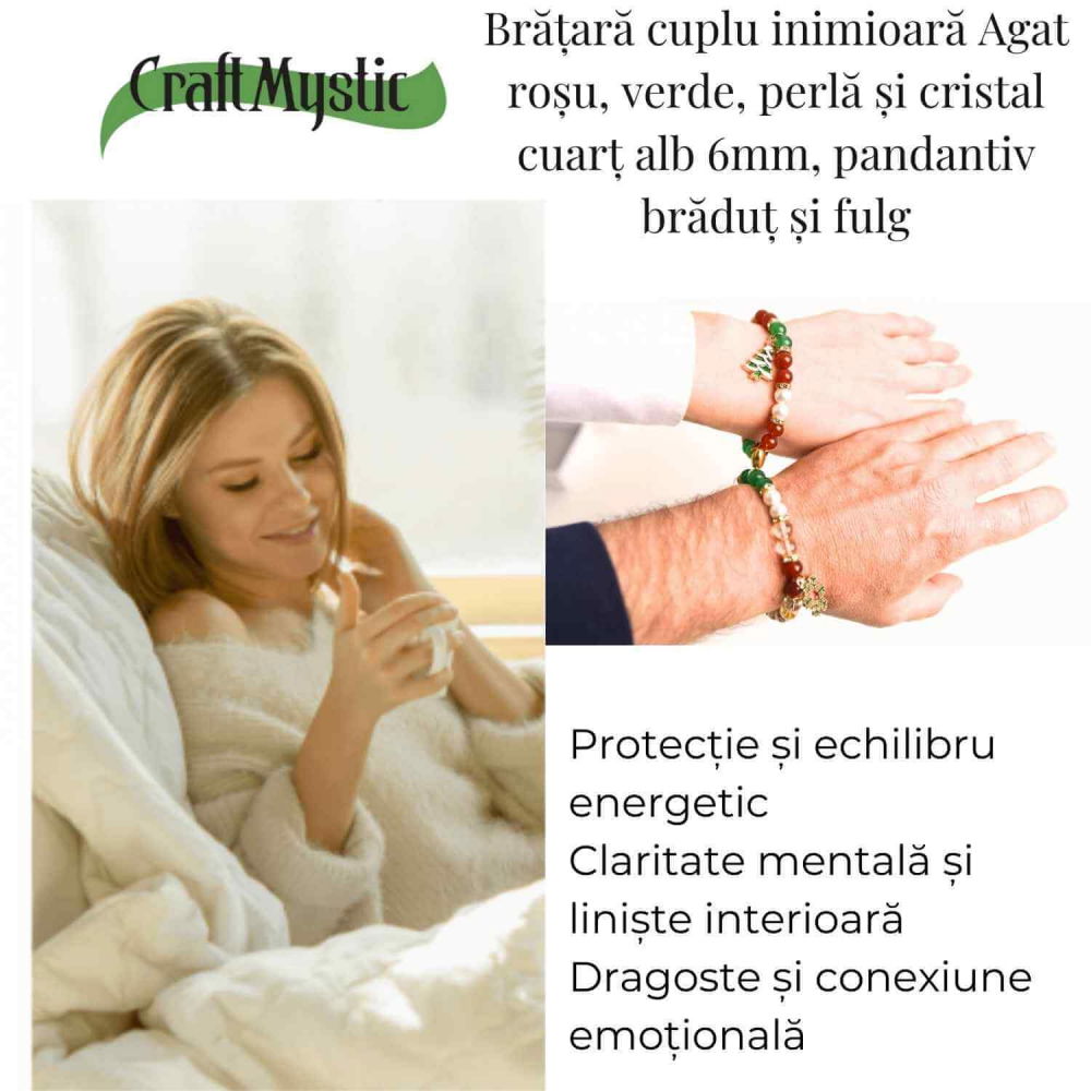 Set bratari cuplu pietre naturale - dragoste si armonie [5]