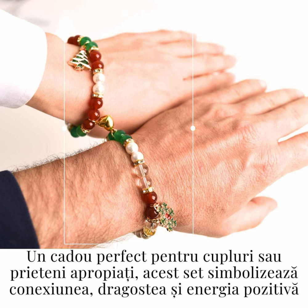 Set bratari cuplu pietre naturale - dragoste si armonie [2]