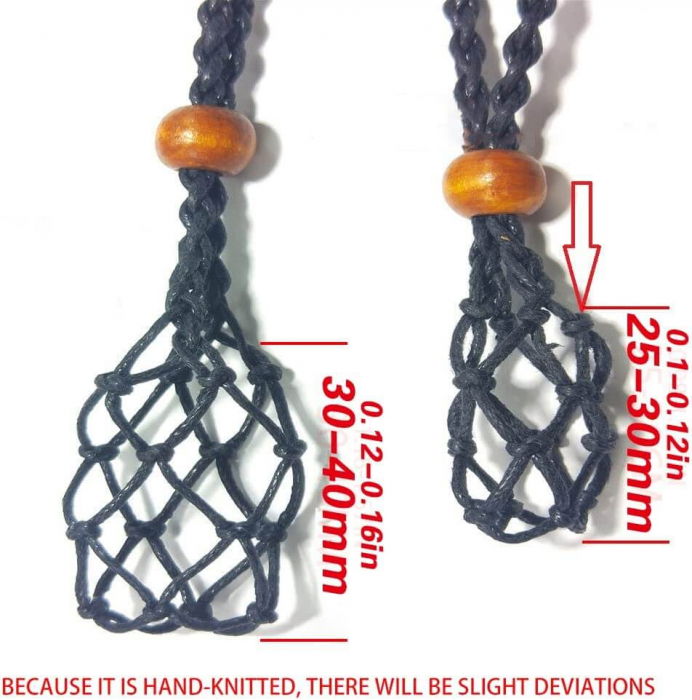 Set doua sfori reglabile, una neagra si una maro, ideale pentru realizarea colierelor cu pietre naturale sau bijuterii de artizanat [2]