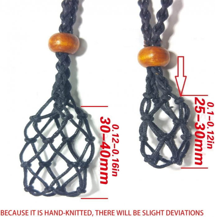 Set doua sfori reglabile, una neagra si una maro, ideale pentru realizarea colierelor cu pietre naturale sau bijuterii de artizanat [2]