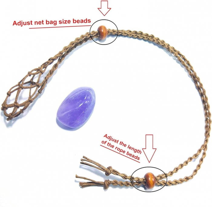 Set doua sfori reglabile, una neagra si una maro, ideale pentru realizarea colierelor cu pietre naturale sau bijuterii de artizanat [5]