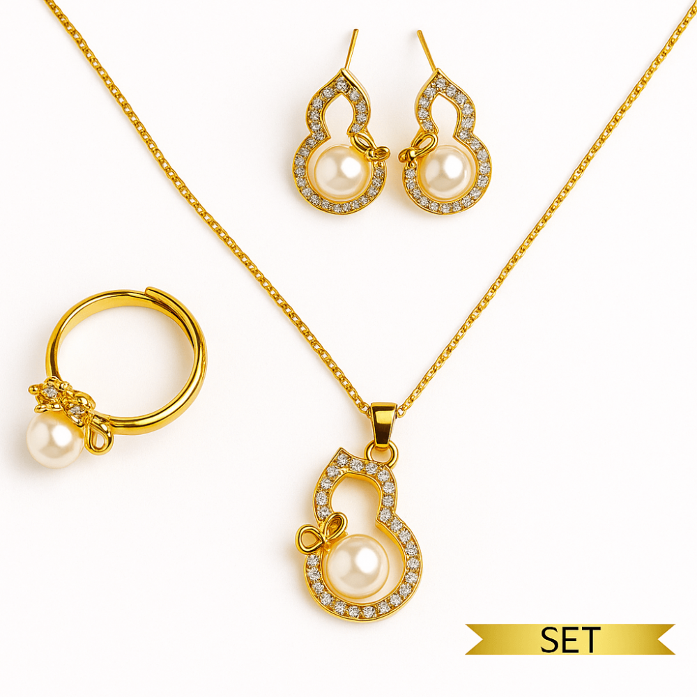 Set elegant cu perla naturala – Stralucire si feminitate intr-un singur gest [1]